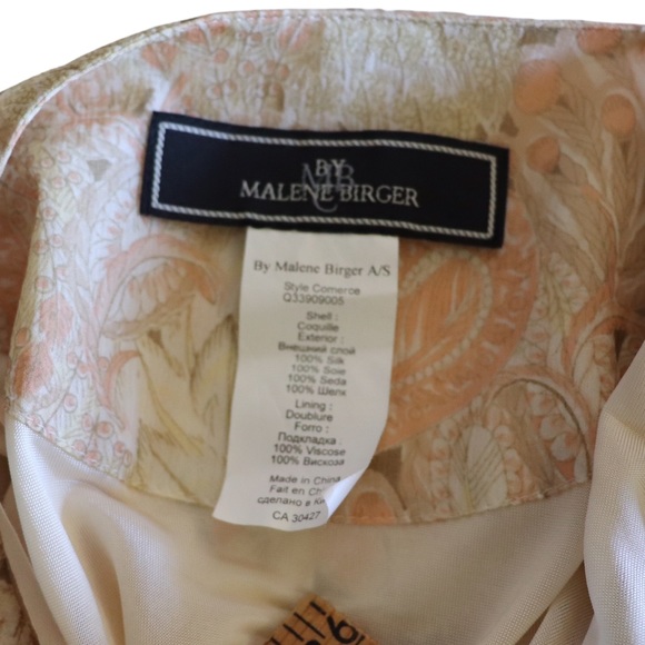 By Malene Birger Romantic Silk Chiffon Dress - Picture 9 of 12